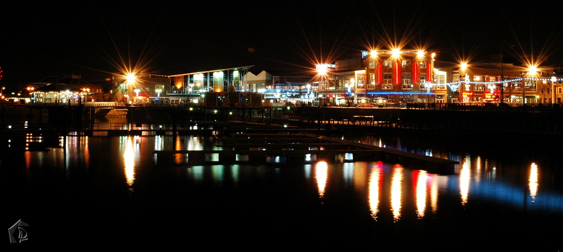 Night in Cardiff