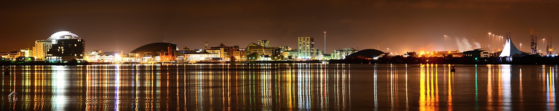 Night in Cardiff